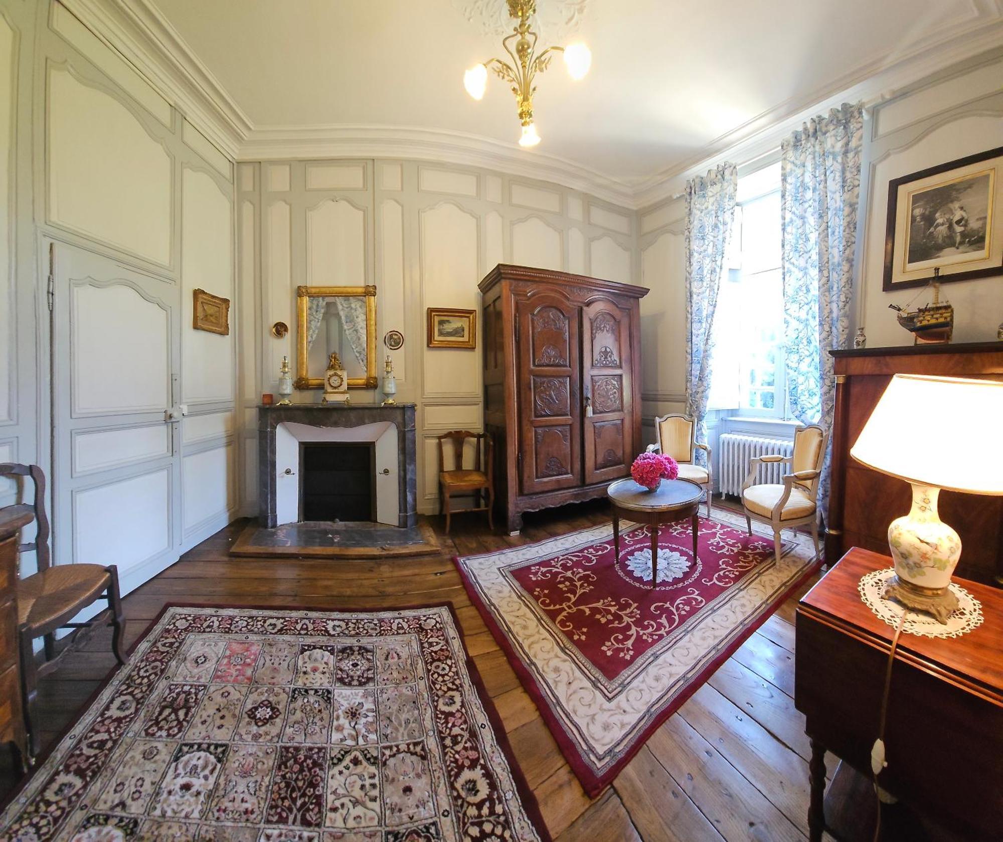 Quévert Chateau Du Bois-Riou الغرفة الصورة
